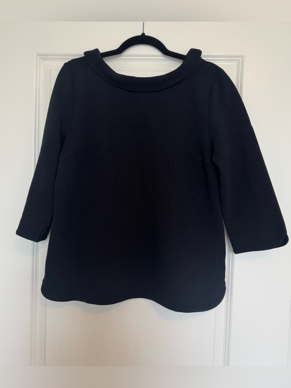 Boden Black Boatneck Women's Top